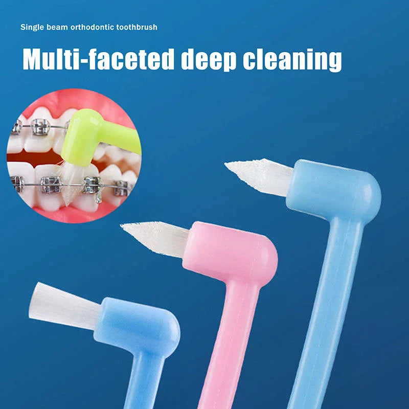 Small Head Interdental Toothbrush | Deep Between-Teeth Clean Interdental Toothbrush QXL
