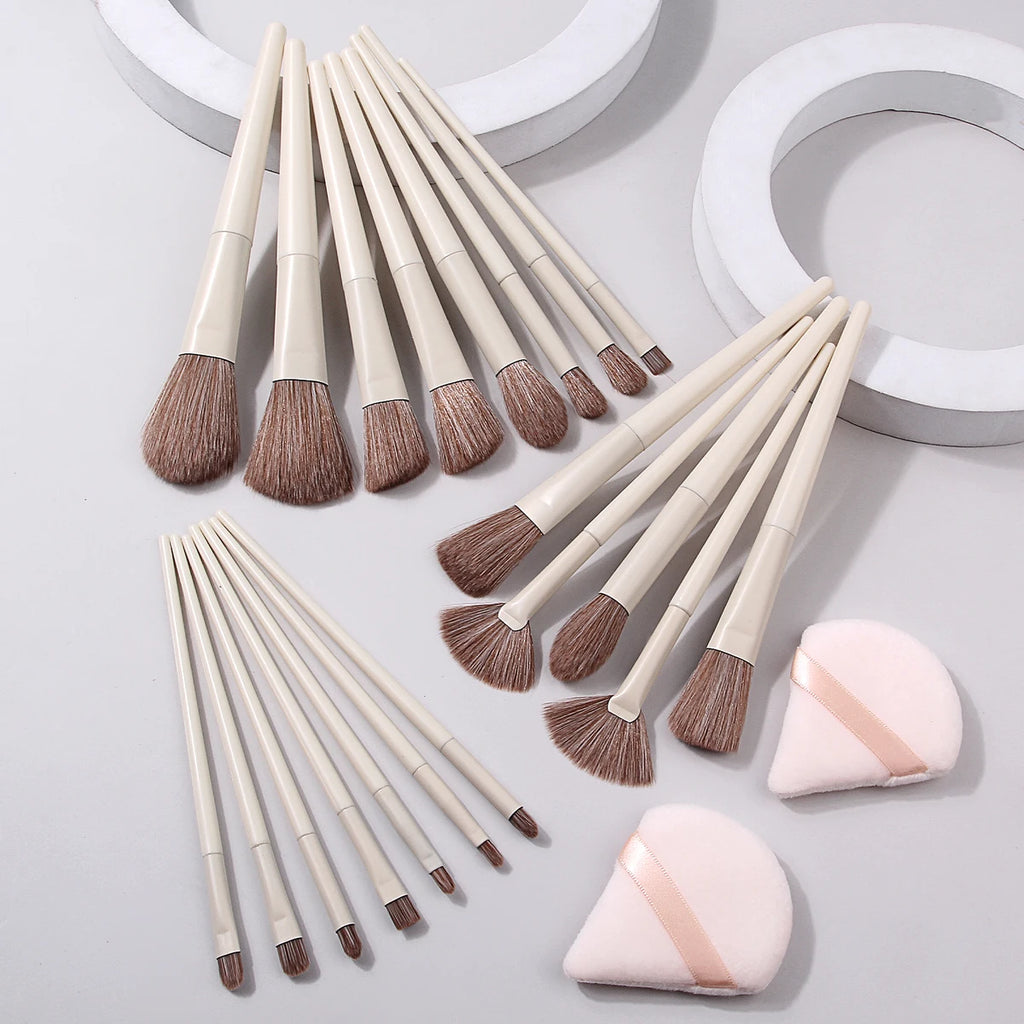 KOSSHOW 22-Piece Makeup Brush Set | Full Face Professional Kit Makeup Brush Set QXL