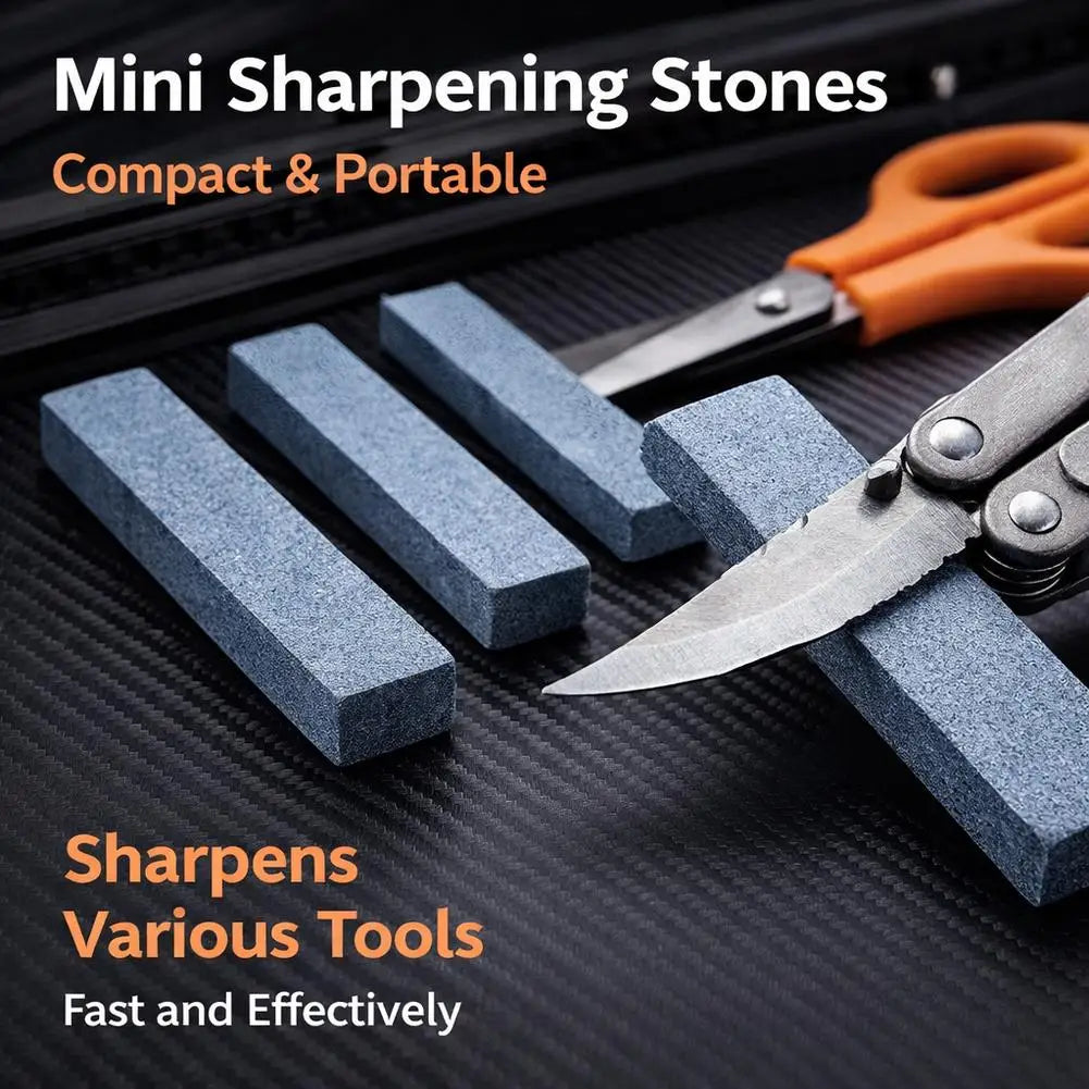 240 Grit Silicon Carbide Pocket Whetstone | Mini Knife Sharpener Sharpening Whetstone QXL