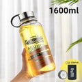 GIANXI Large Glass Water Bottle – BPA-Free & Leakproof Glass Water Bottle QXL 1600ML 400-2000ml