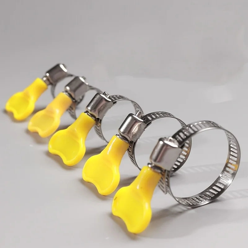Adjustable Stainless Steel Hose Clamps with Plastic Handle Hose Clamp QXL