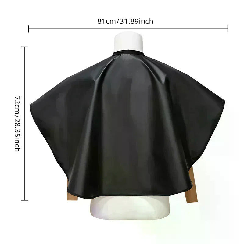 Waterproof Barber Cape | Salon Hair Dye Hairdressing Cloak Hairdressing Cape QXL