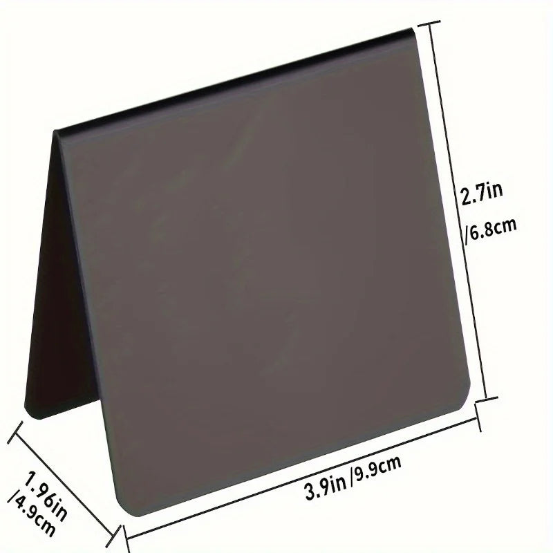 20-Pack Mini Chalkboard Signs | PVC, Write & Erase Chalkboard Signs QXL