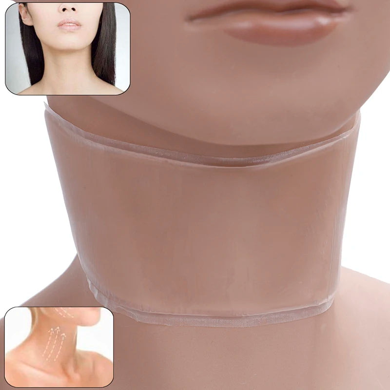 Silicone Neck Smoothing Pad | Reusable Anti-Wrinkle Patch Neck Smoothing Pad QXL