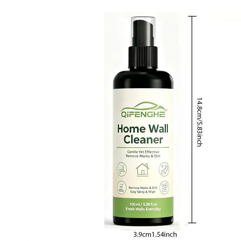 QIFENGHE Wall Cleaner Spray 100ml | Interior Wall Mark Remover Wall Cleaning Spray QXL