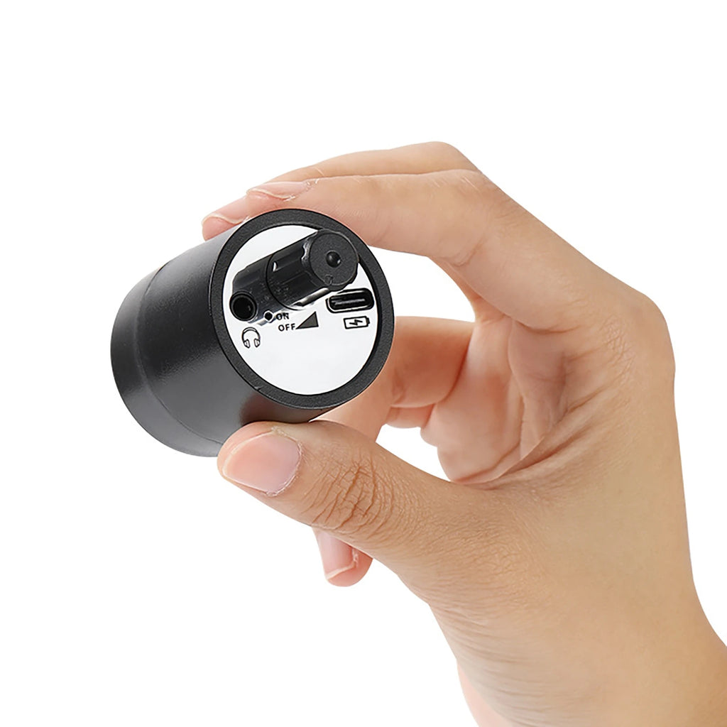 Water Leak Detector – High-Sensitivity Acoustic Sound Tool Leak Detector Tool QXL black