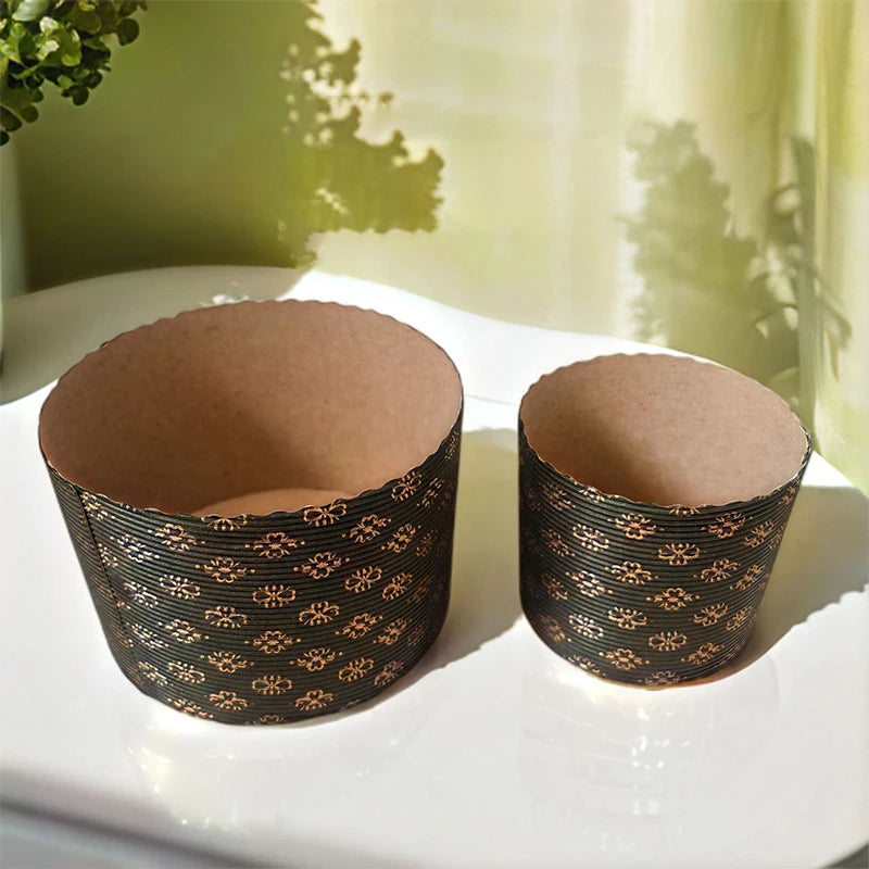 5-Pack Dove Paper Tray Molds | Christmas Cake Baking Cups Cake Baking Mold QXL