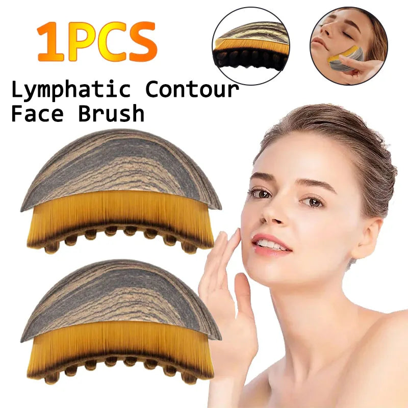 Contour Face Brush | Sculpting & Drainage Facial Massager Facial Massage Tool QXL