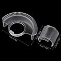 Clamp Chuck & Cover for 90° Electric Elbow Engraving Polisher Engraver Replacement Part QXL Transparent