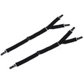 Y-Shape Elastic Shirt Stays Garters | Adjustable Leg Suspenders Shirt Stay Suspenders QXL 1 pair