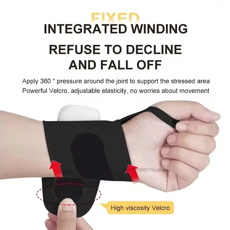 EMS Cordless Wrist Massager | 10 Modes, 29 Levels, Rechargeable Wrist Massager QXL