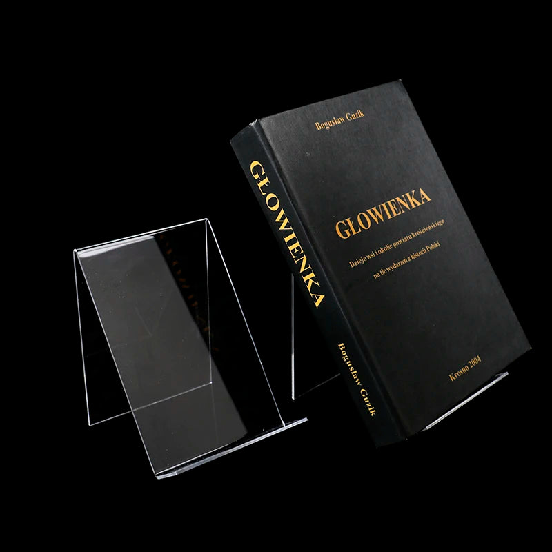 Acrylic Book Display Stand | Photo Frame & Brochure Holder Book Display Stand QXL