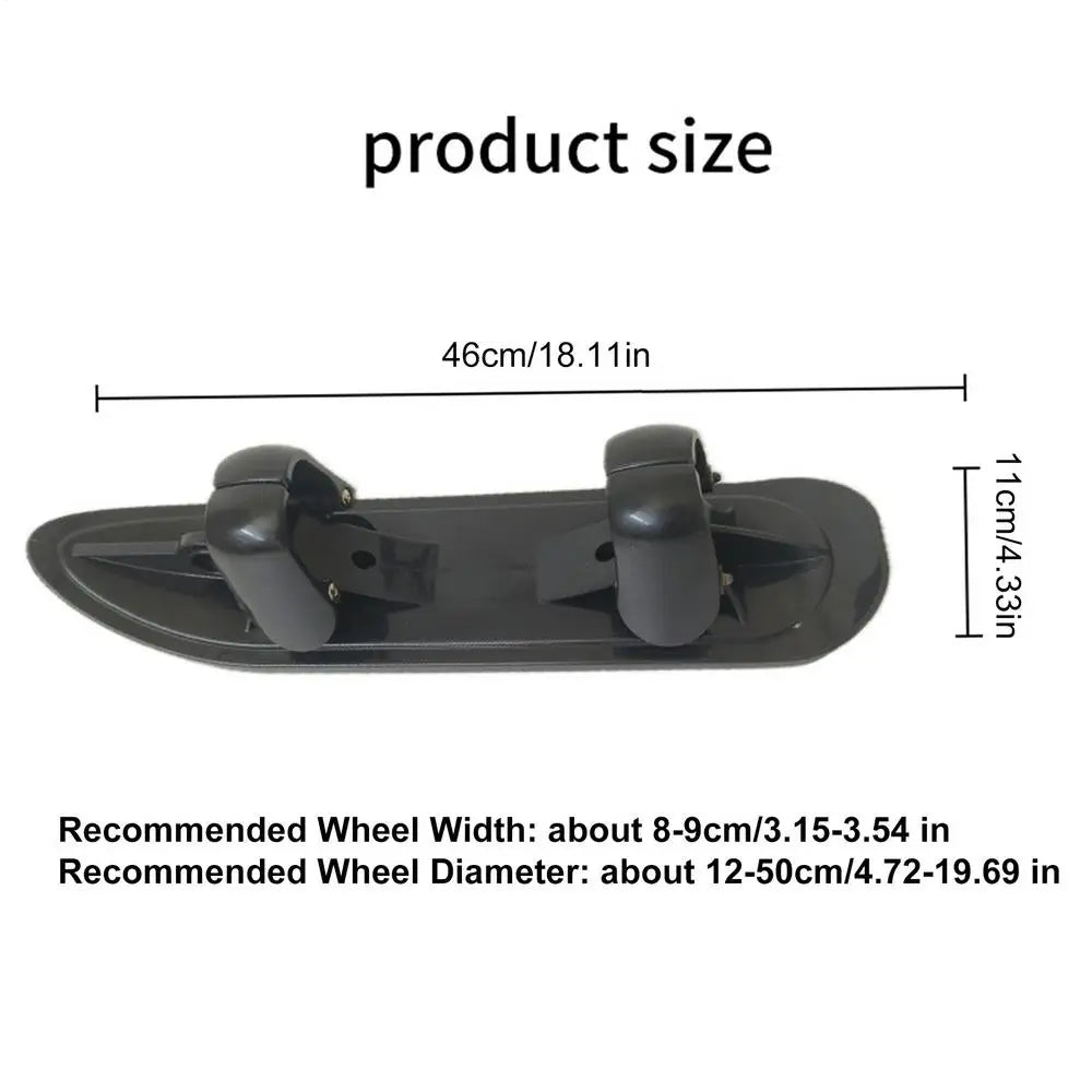 2-in-1 Stroller Ski Sled Conversion Attachment for Scooters Ski Sled Attachment QXL only 1pcs