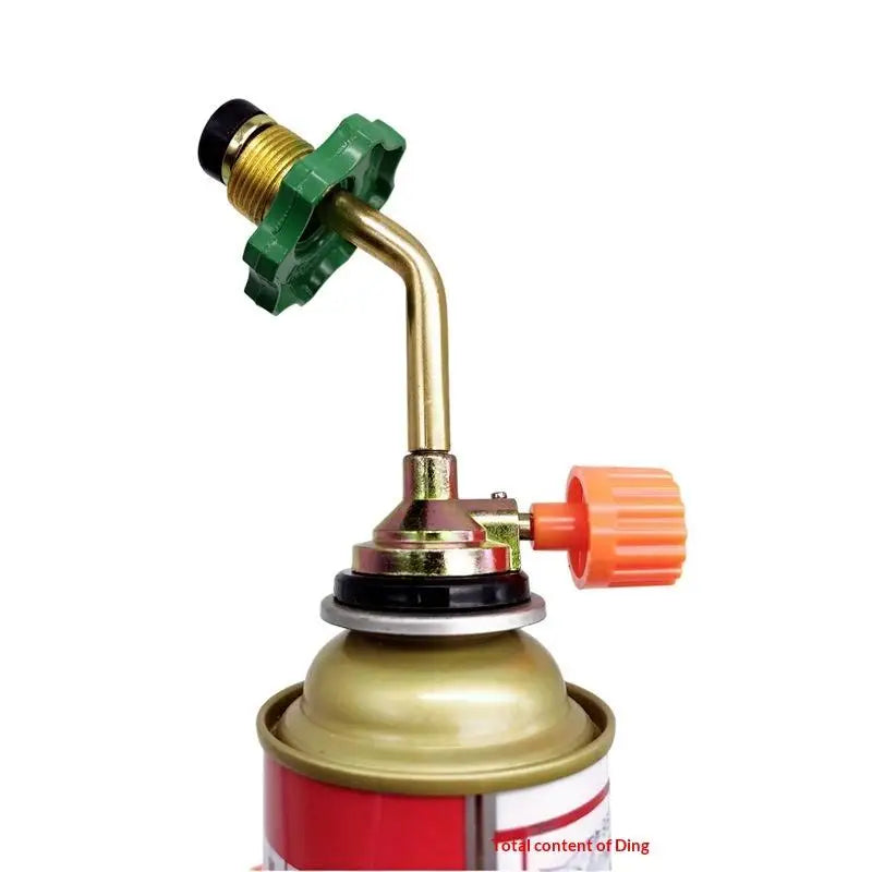 Butane Gas Cylinder Refill Valve Adapter for Camping & Hiking Gas Refill Adapter QXL