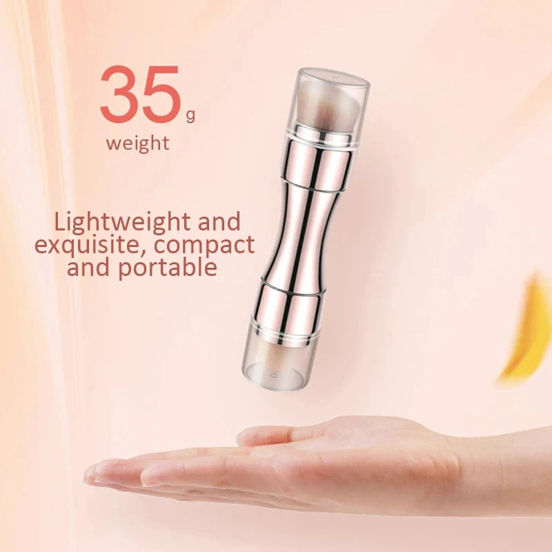 4-in-1 Retractable Makeup Brush | Foundation, Blush & Eye Set Makeup Brush Set QXL