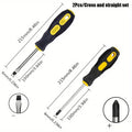 Magnetic Tip Screwdriver Set – Phillips & Flat Cushion Grip Screwdriver Set QXL 2Pcs