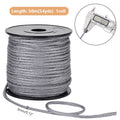 54 Yards 3mm Braided Nylon Cord – Blinds, Craft & Garden Braided Nylon Cord QXL AECH04-08570