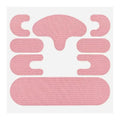 10-Sheet Reusable Anti-Wrinkle Face Patches | Forehead & Neck Anti-Wrinkle Patches QXL Pink