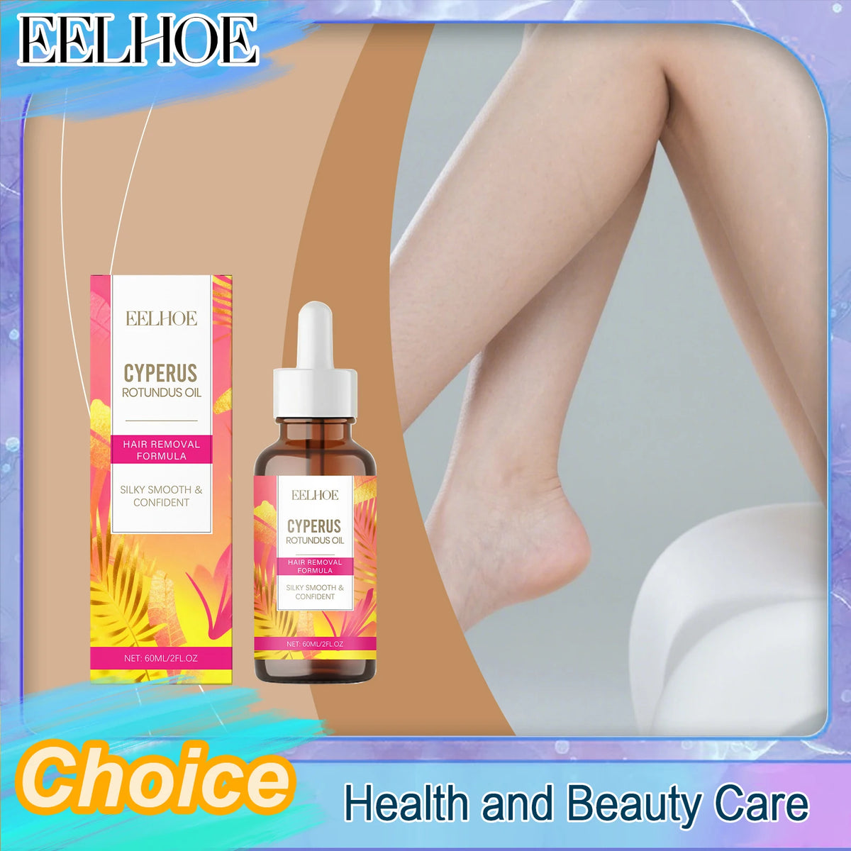 Eelhoe Cyperus Rotundus Oil – Post Hair Removal Body Oil 60ml Hair Removal Oil QXL