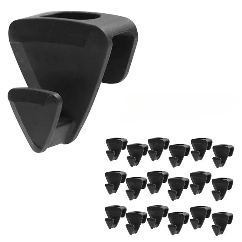 Clothes Rack Connector Hooks – Stackable Wardrobe Space Saver Wardrobe Connector Hooks QXL