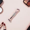 Rhinestone Dual-Ended Makeup Brush | Foundation Blush Contour Dual-Ended Makeup Brush QXL Default Title