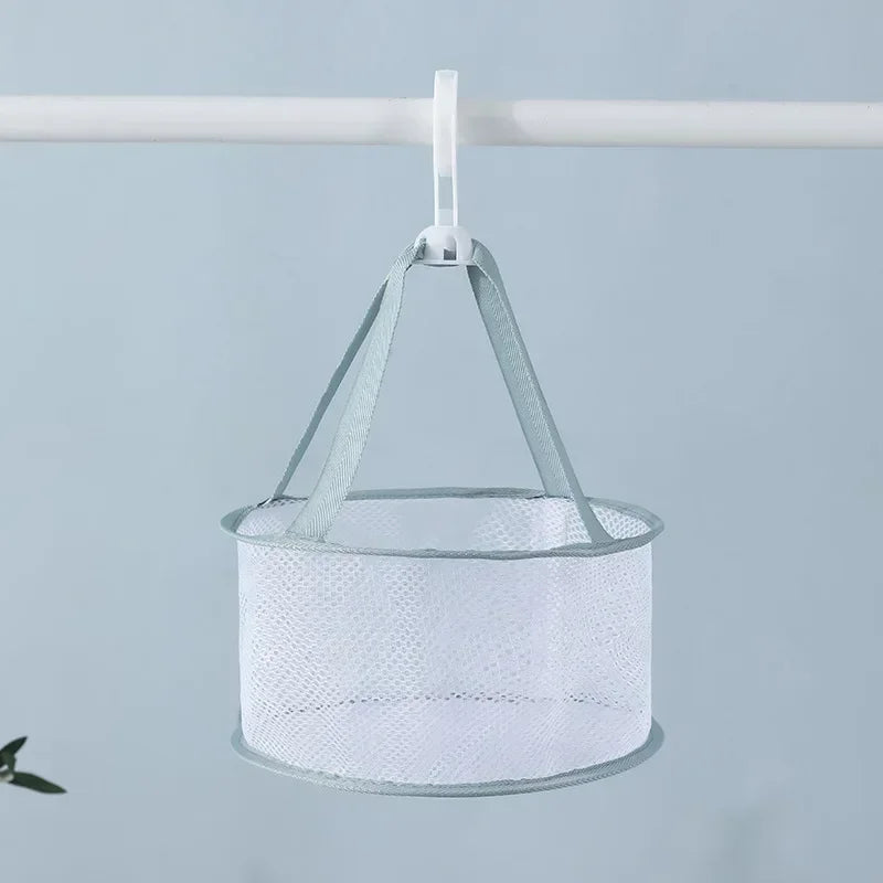 21cm Mesh Drying Bag for Makeup Brushes & Powder Puffs Brush Drying Bag QXL Green