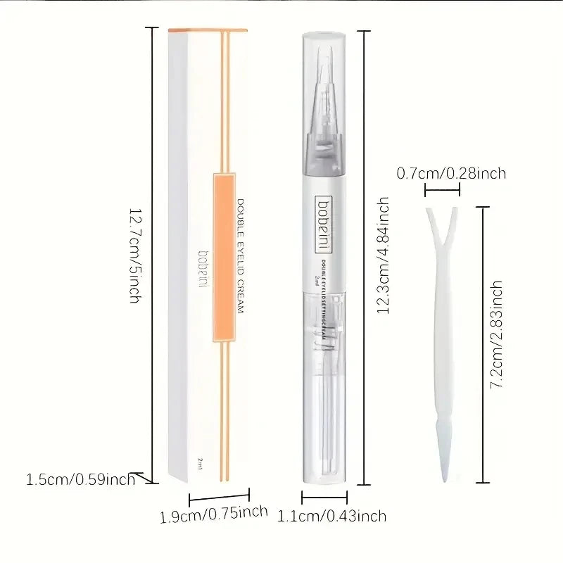 2ml Invisible Double Eyelid Shaping Gel | Natural Lasting Hold Eyelid Shaping Gel QXL 2ml