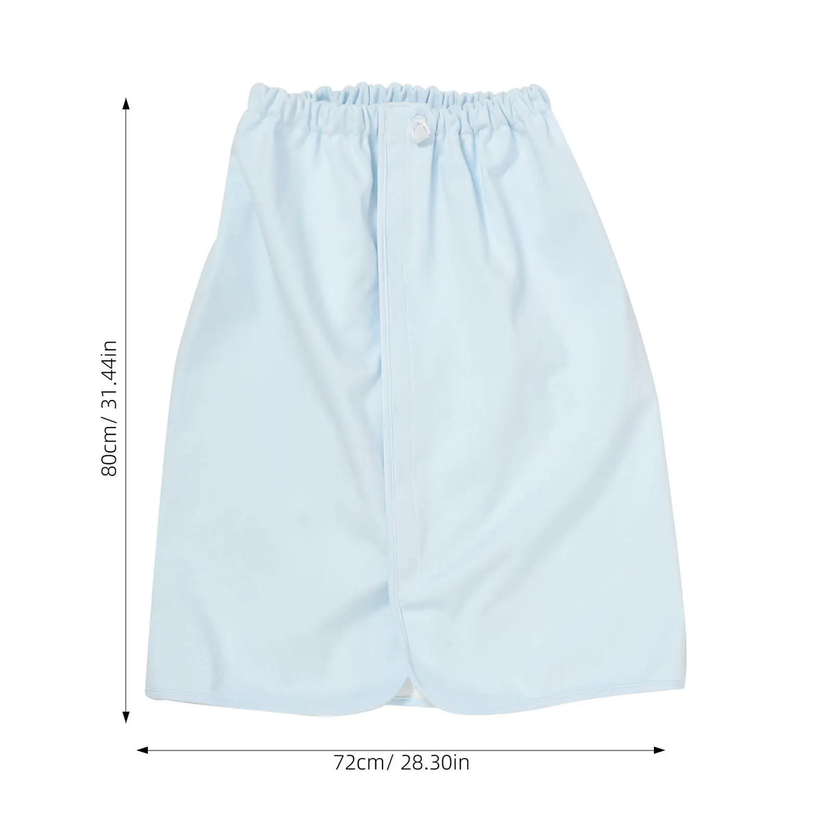 Adult Waterproof Diaper Skirt | Reusable Leakproof Bed Pad Adult Incontinence Skirt QXL