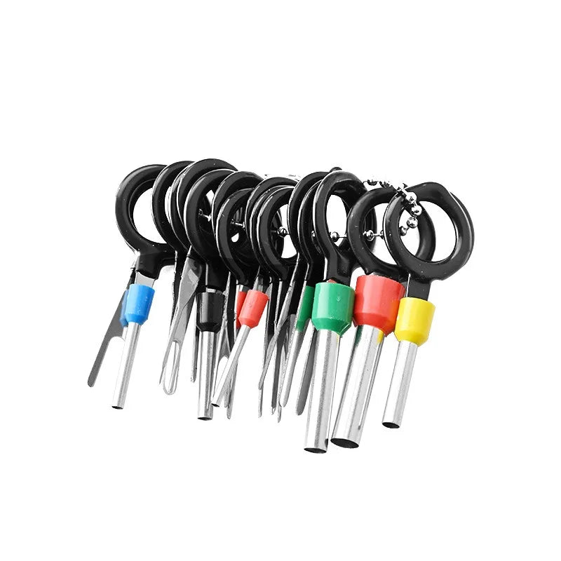Car Terminal Pin Removal Tool Set | Wire Connector Extractor Automotive Wiring Tool QXL