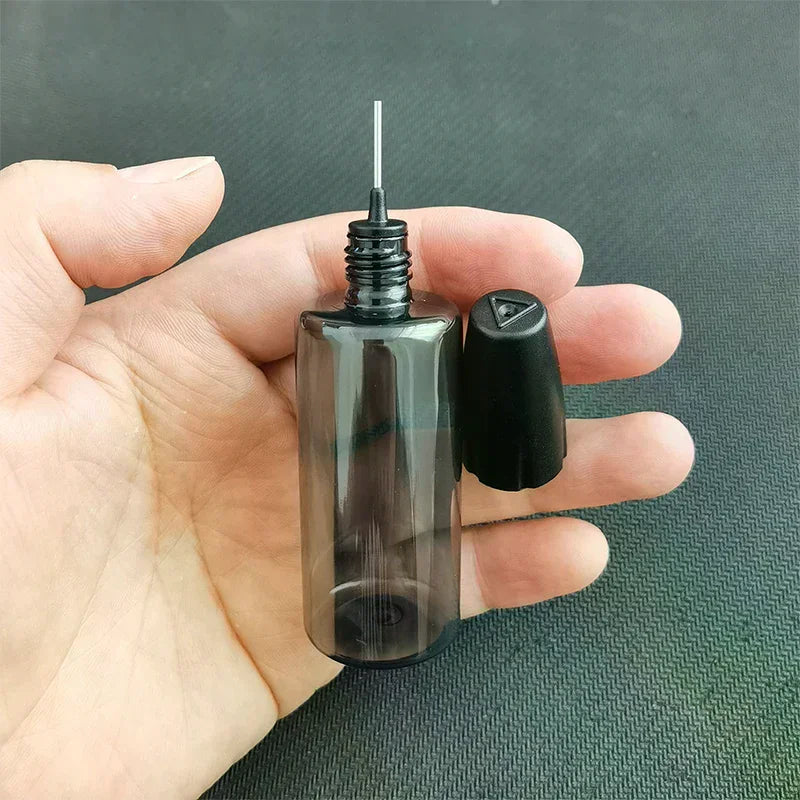 30ml Needle Tip PET Bottle | Tattoo, Nail Art & Oil Dispenser Dispensing Bottle QXL