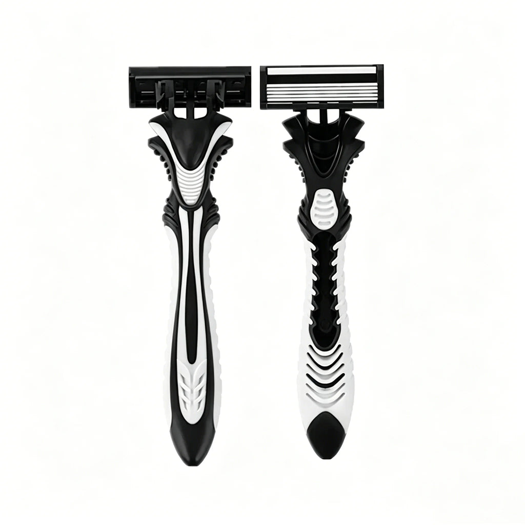 Men's 3-Piece Razor Set | 5 Safety & Straight Blades Men's Razor Set QXL