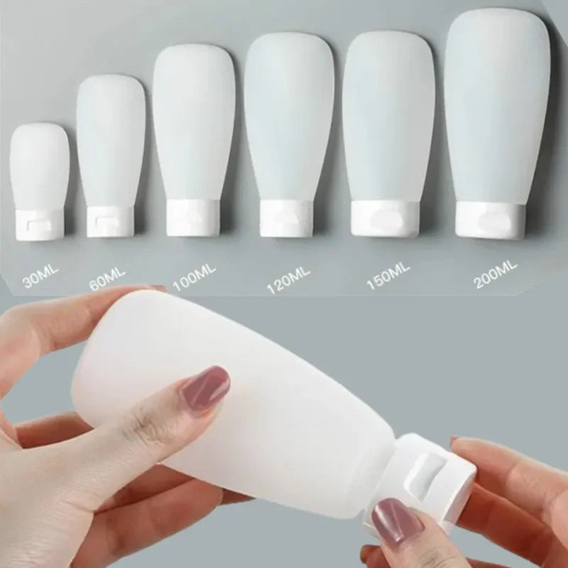 PE Refillable Travel Squeeze Bottles 30–150ml | Lotion & Shampoo Travel Squeeze Bottles QXL