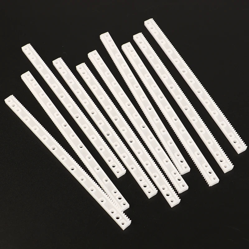 10-Pack 125mm Plastic Gear Rack 83 Teeth | 0.5M DIY Parts Plastic Gear Rack QXL Default Title