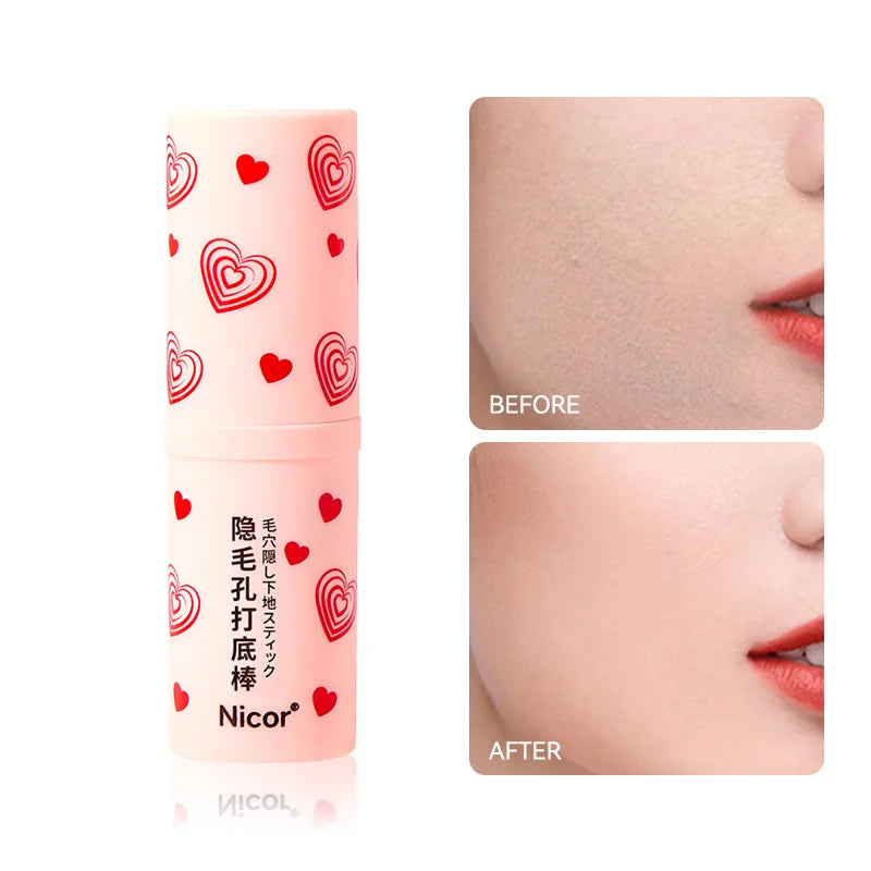 Matte Makeup Primer Stick | Long-Lasting Base & Smooth Finish Makeup Primer Stick QXL