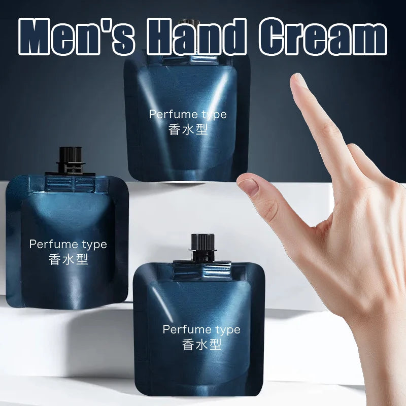 4-Pack Men's Moisturizing Perfume Hand Cream | Dry Skin Care Men's Hand Cream QXL