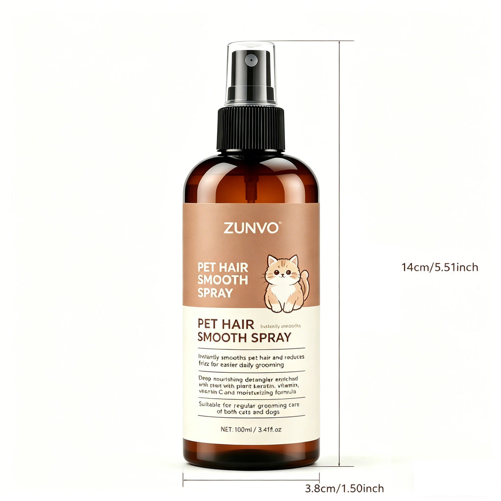 No-Rinse Dry Shampoo for Dogs & Cats | Water-Free Formula Pet Dry Shampoo QXL