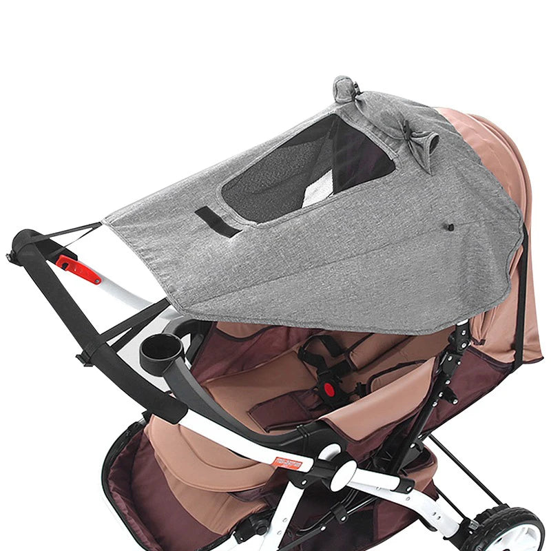 Universal Baby Stroller Sunshade Canopy UPF 50+ UV Cover Stroller Sunshade Canopy QXL