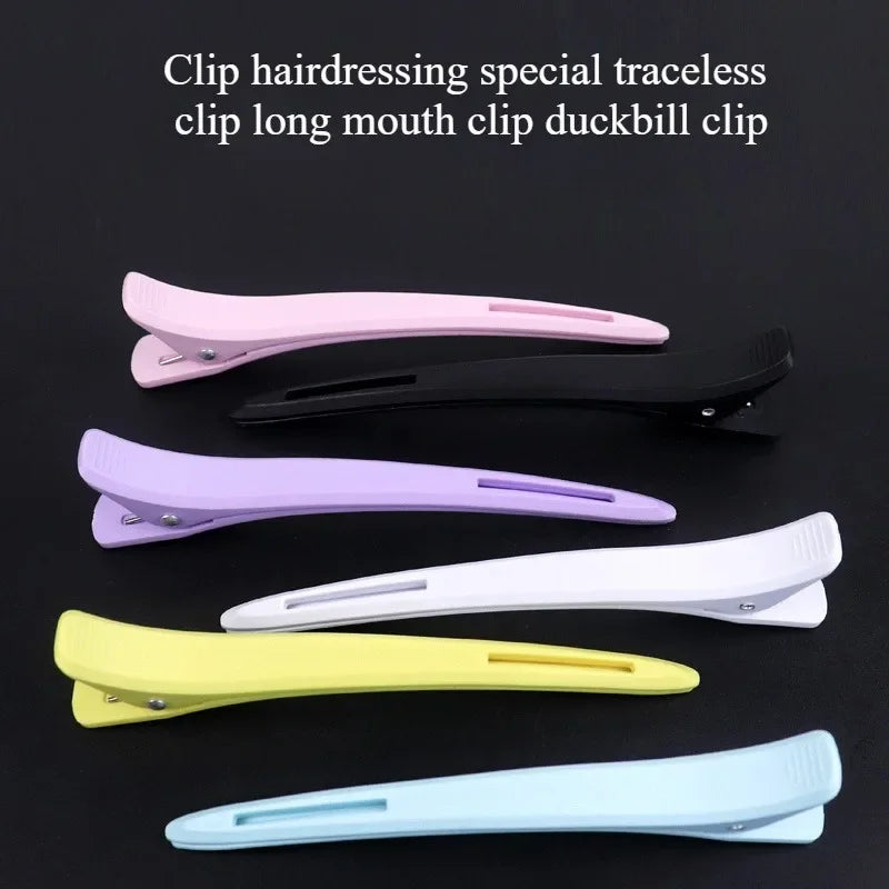 6-Pack Duck Bill Hair Clips | Salon Sectioning & Dye Clips Hair Sectioning Clips QXL