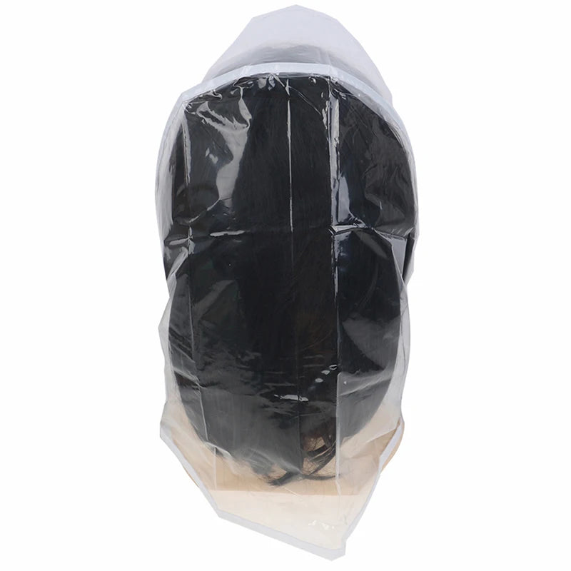 Clear Plastic Rain Bonnet – Waterproof Hair Protector Cap Rain Bonnet Hat QXL