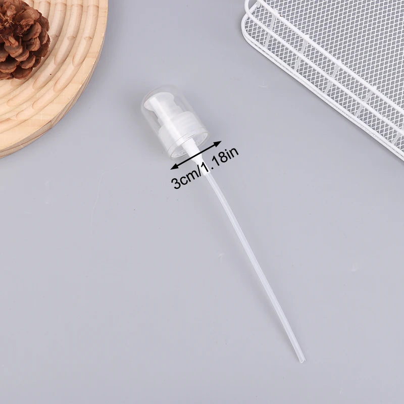 Mist Trigger Sprayer Head 20/24/28mm Replacement with Dip Tube Spray Bottle Nozzle QXL Pump Transparent