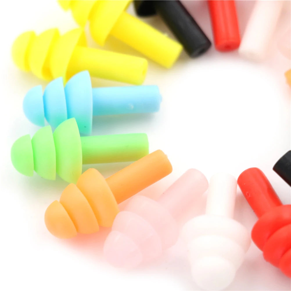 20-Pack Silicone Earplugs for Sleep, Study & Noise Reduction Silicone Earplugs QXL