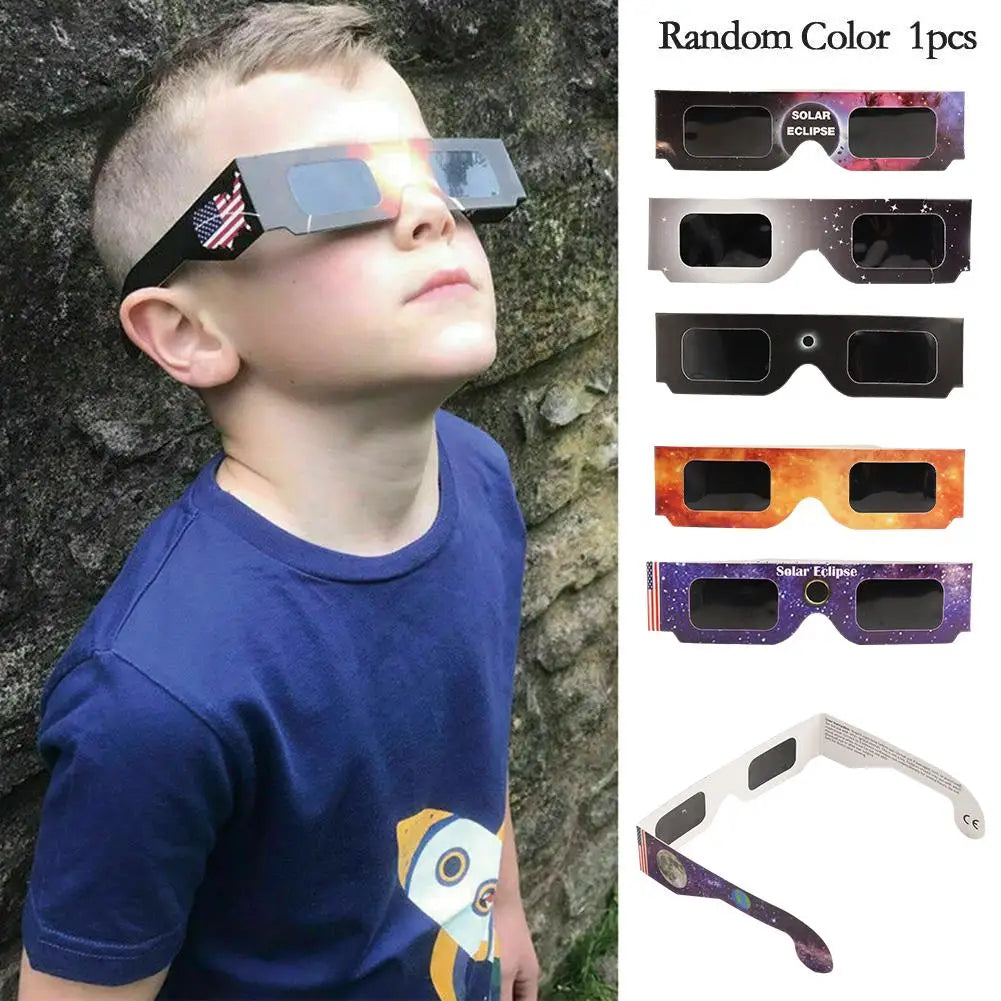 Solar Eclipse Glasses Kids & Adults | Safe Paper Eyewear Solar Eclipse Glasses QXL