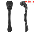 540 Titanium Microneedle Derma Roller – Skin & Scalp Care Microneedle Derma Roller QXL Black 0.3mm
