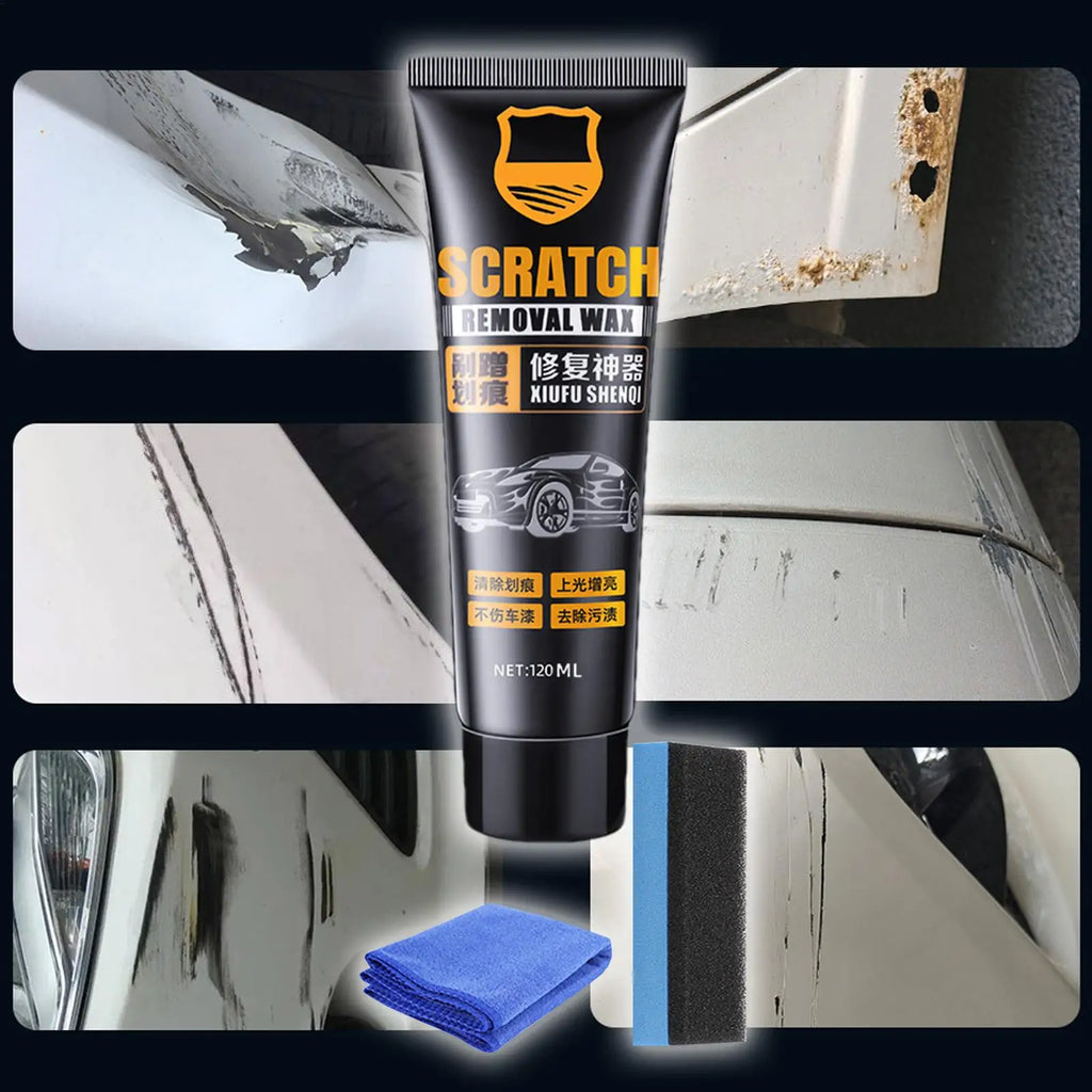 Car Scratch Remover Polishing Wax & Swirl Repair Kit 120ml Car Scratch Repair Wax QXL
