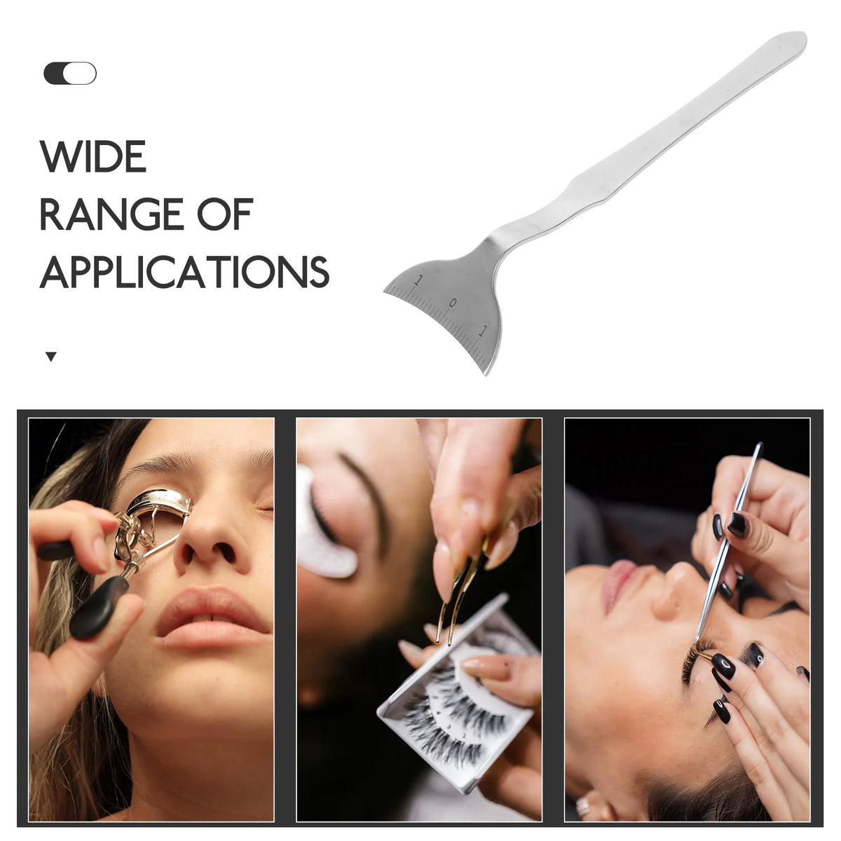 Curved Eye Socket Ruler – Eyeliner & Eyeshadow Stencil Tool Eye Makeup Stencil QXL