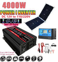 4000W Solar Power Inverter Kit 12V–110V | LCD & 30A Controller Solar Inverter Kit QXL 220V 12V