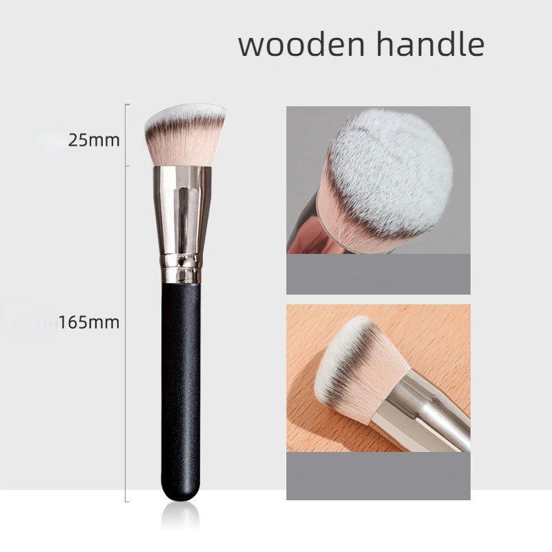 Angled Foundation & Concealer Brush – Synthetic Contour Tool Makeup Brush QXL 170Foundation Brush