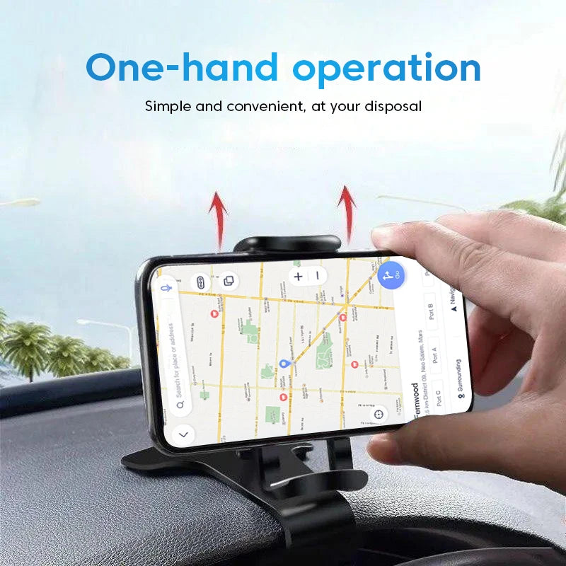 360° Rotatable Car Phone Holder | Dashboard & Vent Mount Car Phone Mount QXL