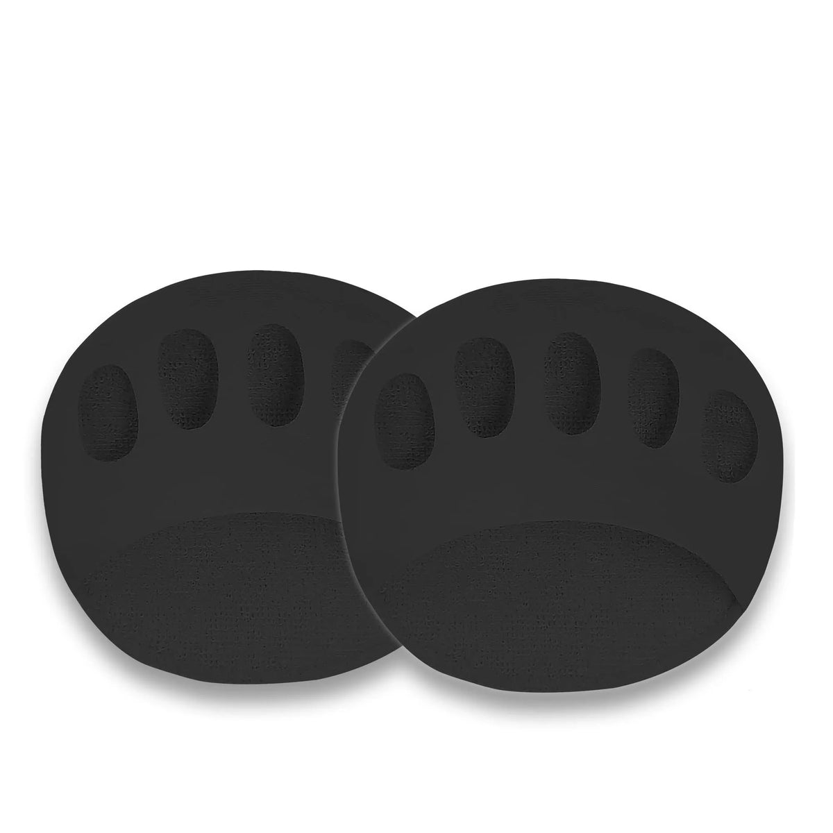 2-Pack High Heel Forefoot Cushion Pads | Anti-Slip Foot Protection Forefoot Cushion Pads QXL black
