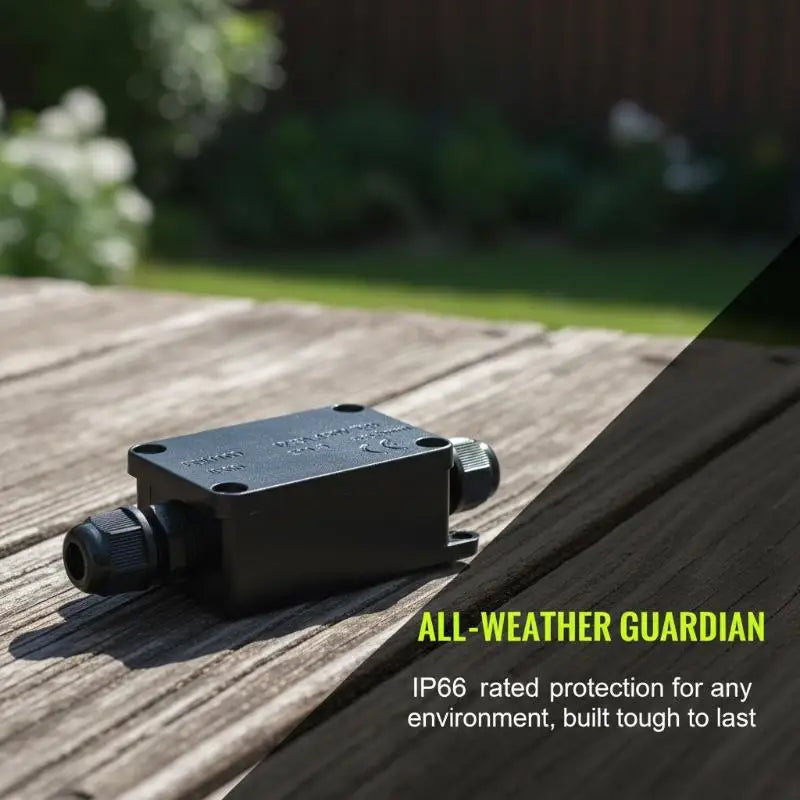 IP66 Waterproof Junction Box 450V 2-Way Cable Terminal Outdoor Waterproof Junction Box QXL
